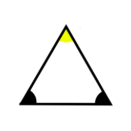 The third angle of a triangle