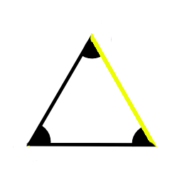 The second side of a triangle 