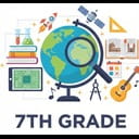 بنك أسئلة الصف السابع - المنهاج الجديد (الأردن)